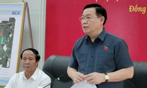 Chủ tịch Quốc hội kiểm tra 2 dự án trọng điểm ở tỉnh Đồng Nai