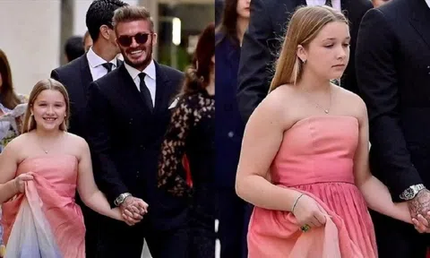 Victoria Beckham cấm con gái trang điểm khi ra đường