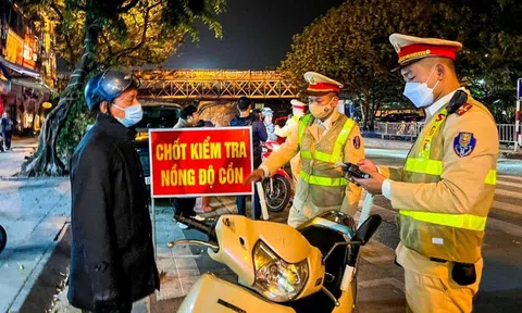 Hà Nội: Xử lý gần 1.300 người vi phạm nồng độ cồn dịp Tết Nguyên đán